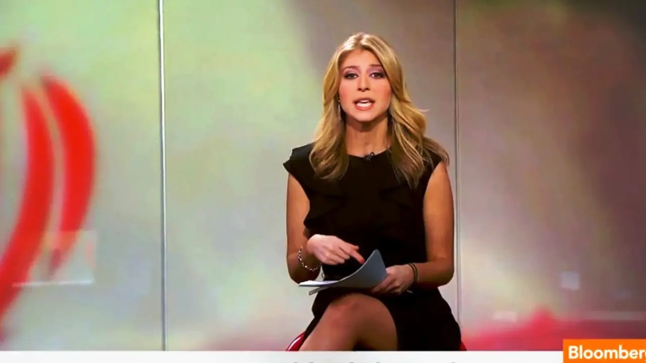 Sara Eisen, periodista de Bloomberg TV
