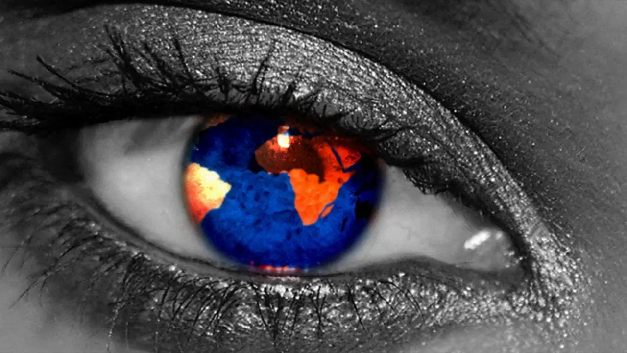 El ojo del mundo.