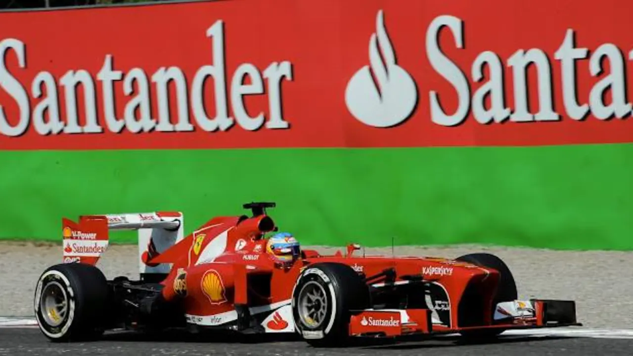 Publicidad del Banco Santander.