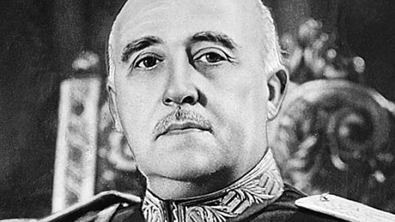 El dictador espa&ntilde;ol Francisco Franco Bahamonde.