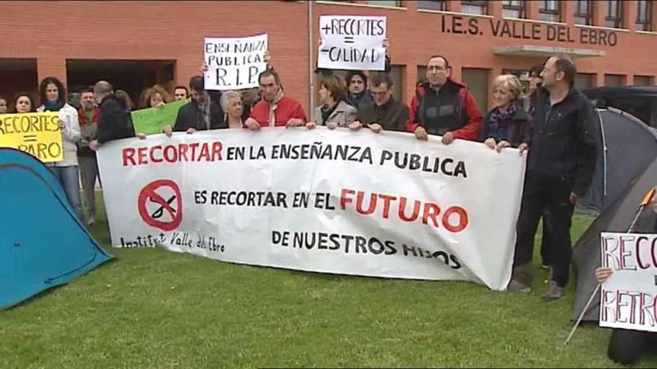 Protesta contra la LOMCE.