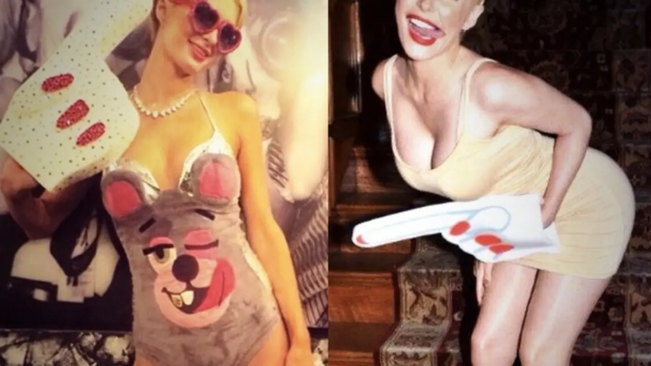 Paris Hilton y Crystal Harris