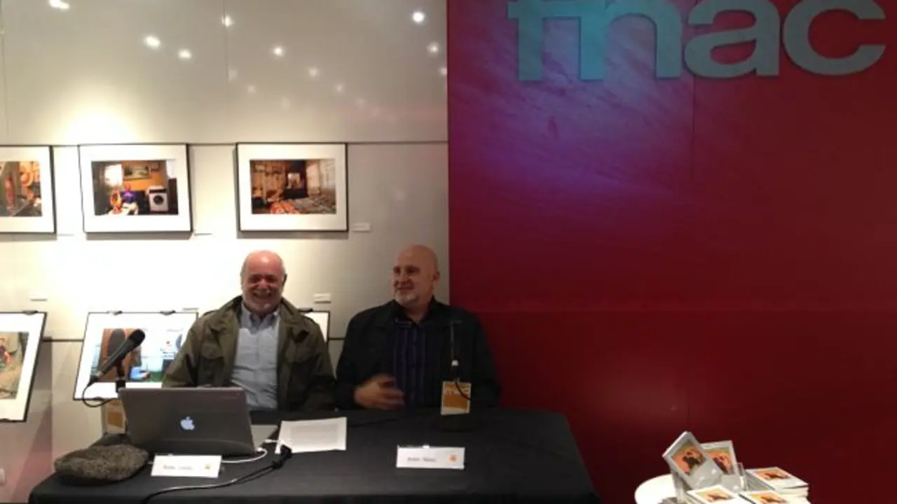 Xurxo Lobato y Ant&oacute;n Reixa, en la FNAC. / Mundiario