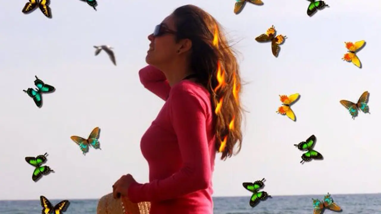 Invierno en Marbella. Helena Cosano, fotografiada por Jos&eacute; Lodoso.