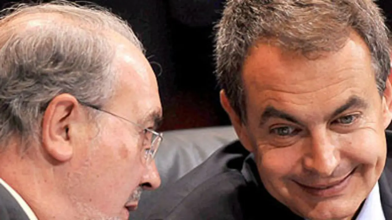 Solbes y Zapatero 