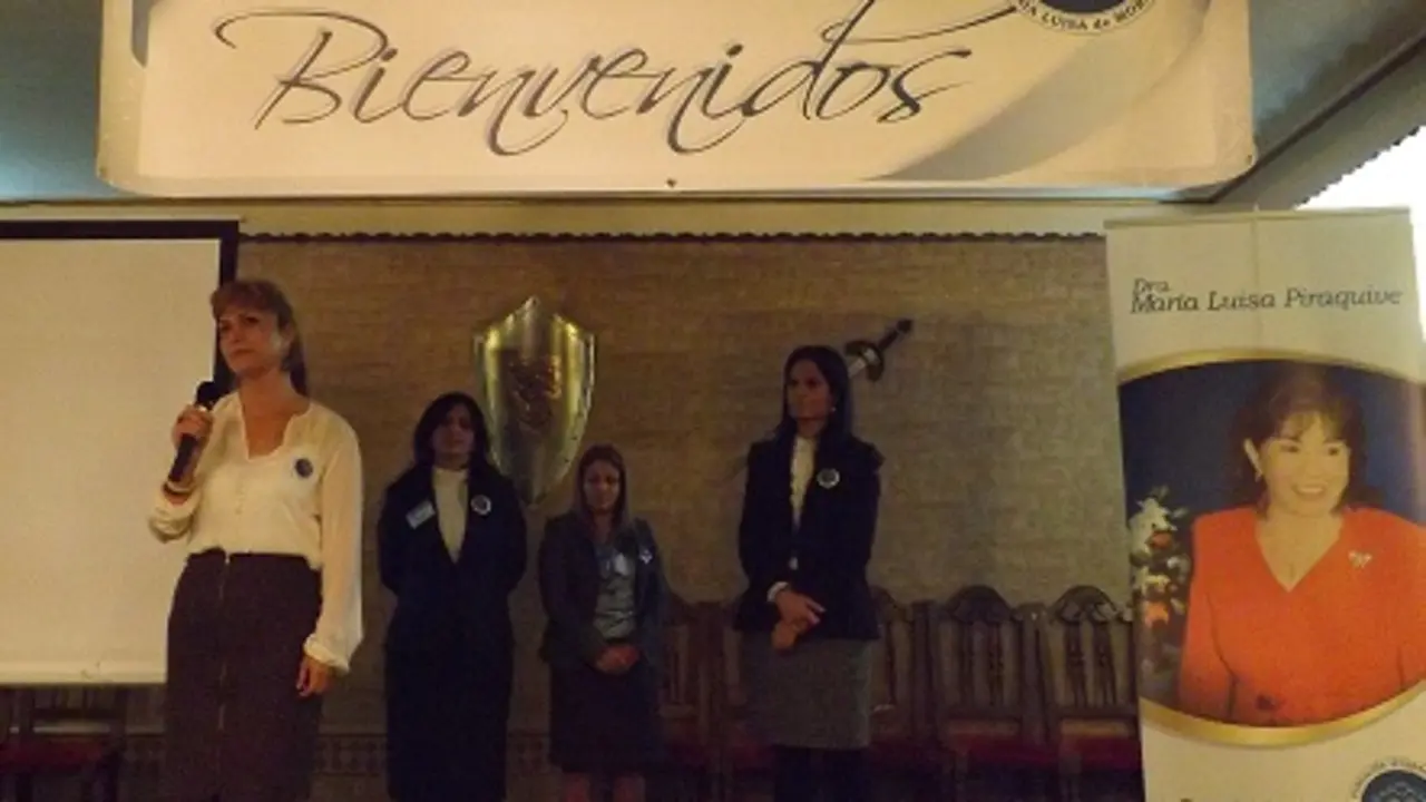 De izquierda a derecha las capacitadoras Liliana Pe&ntilde;a, Clara Hern&aacute;ndez, Diana Potos&iacute; y Jacqueline Coquies