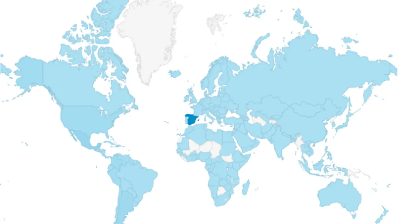 En lo que va de a&ntilde;o MUNDIARIO recibi&oacute; visitas de pr&aacute;cticamente todos los pa&iacute;ses del mundo, seg&uacute;n Google Analytics.