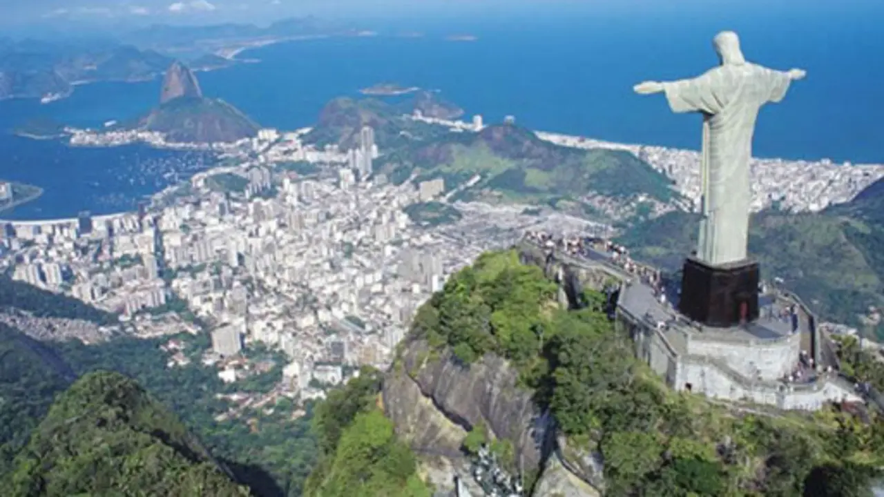 El Cristo Redentor del Corcovado, en R&iacute;o de Janeiro.