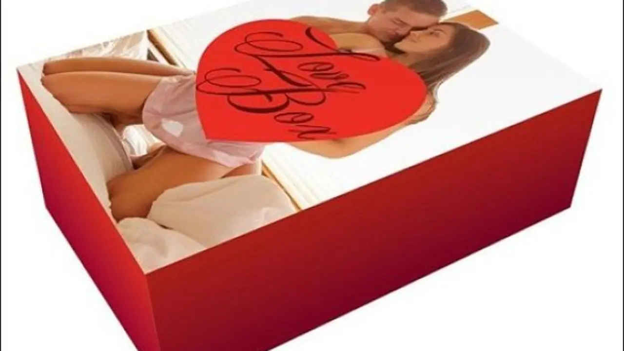 Caja de juguetes sexuales.