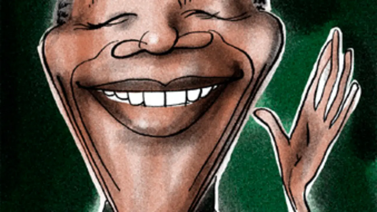 9 Dibujo de Tom&aacute;s Serrano - Espa&ntilde;a - Homenaje a Mandela