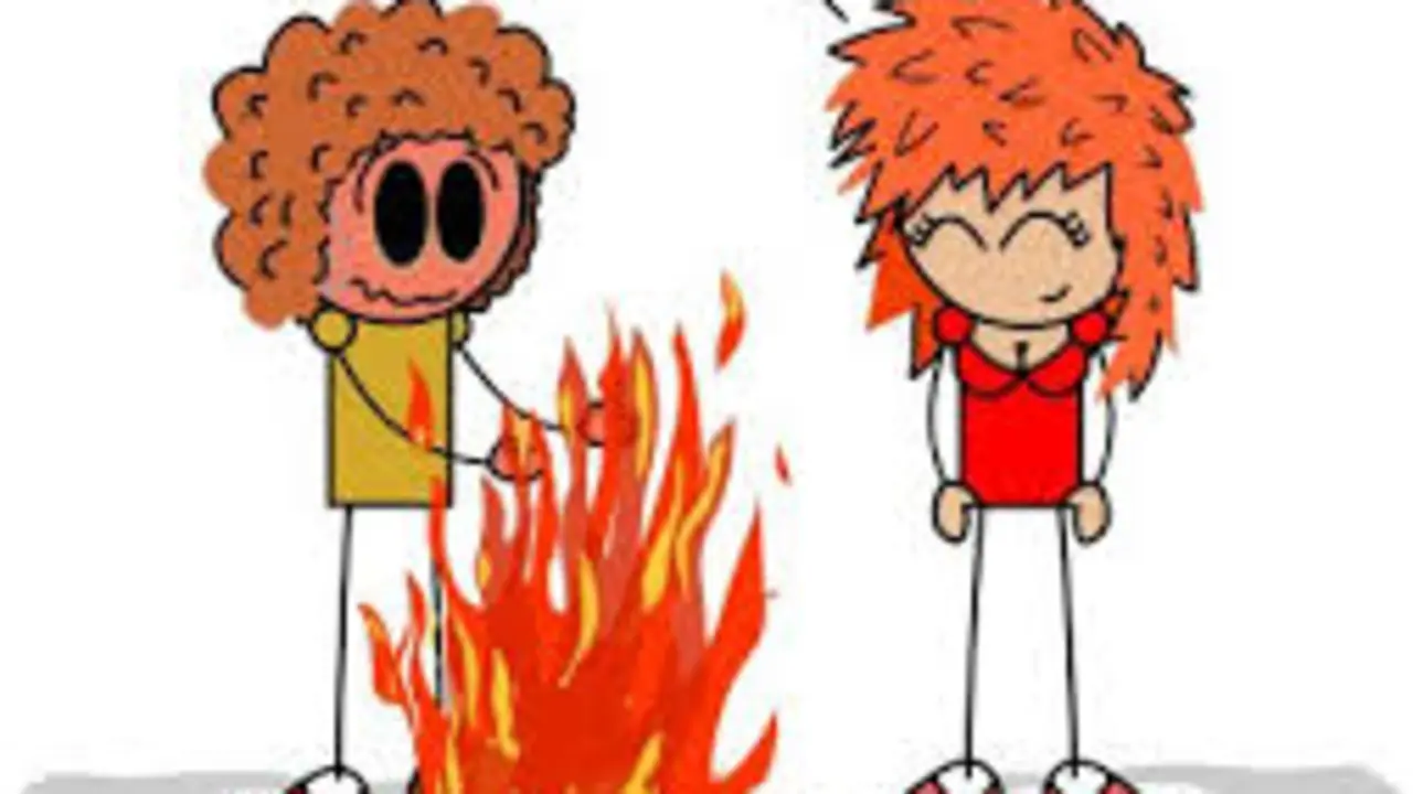 Manos en el fuego