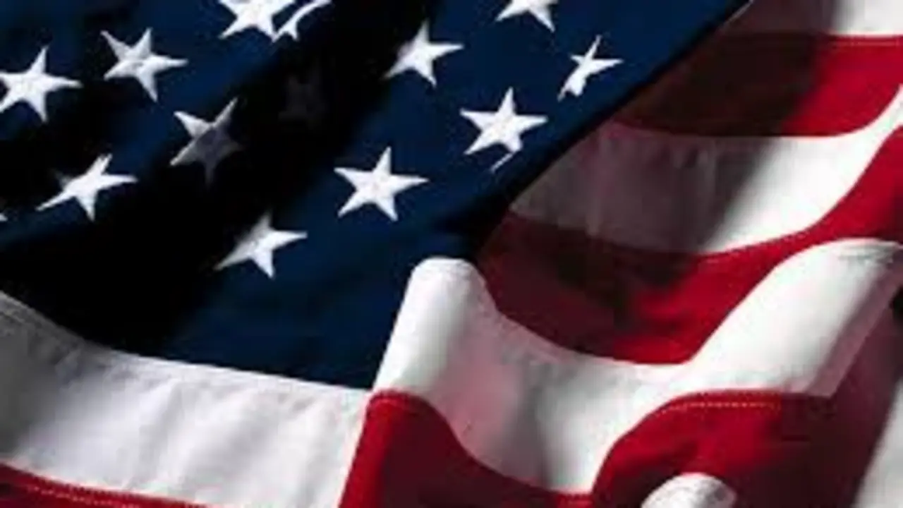 Bandera de EE UU.