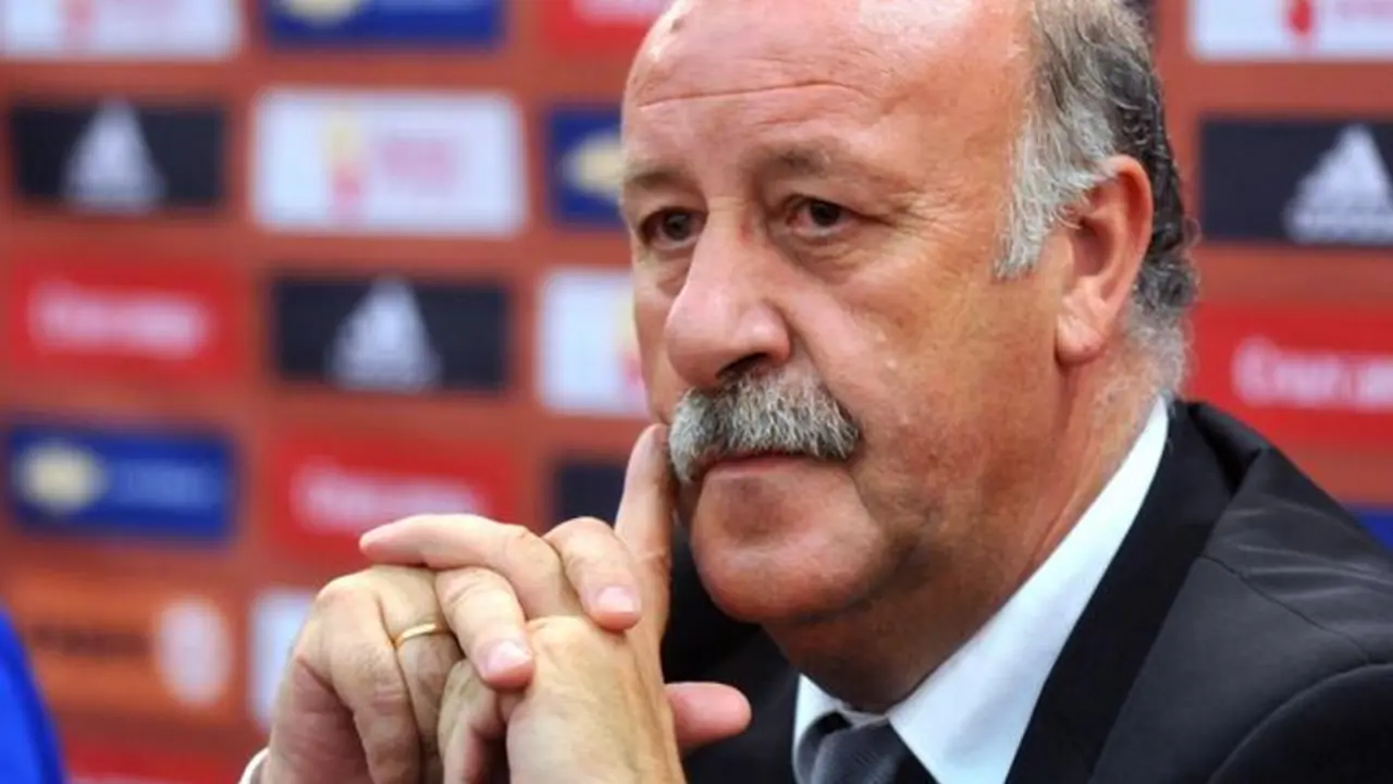 Vicente Del Bosque, seleccionador nacional.