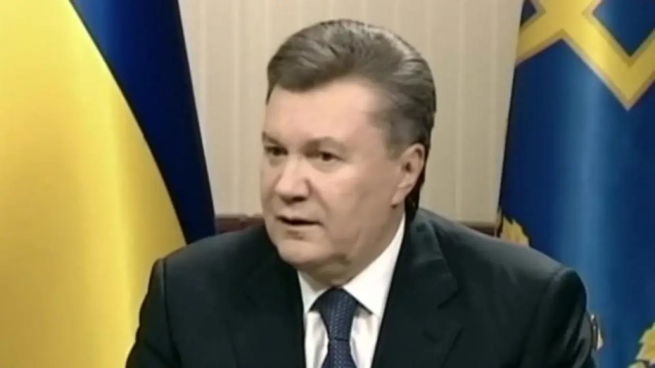 Yanuk&oacute;vich. / Yahoo
