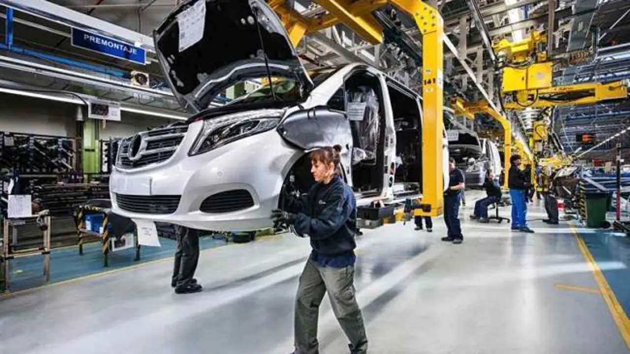 La nueva Clase V en la cadena de montaje