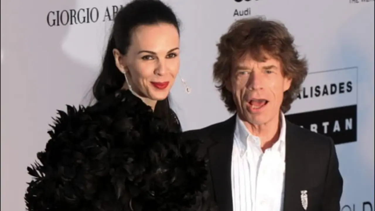 L'Wren Scott con Mike Jagger. / fashionrevelations.com