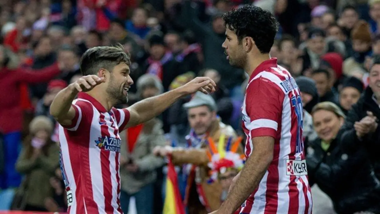 Diego Ribas y Diego Costa