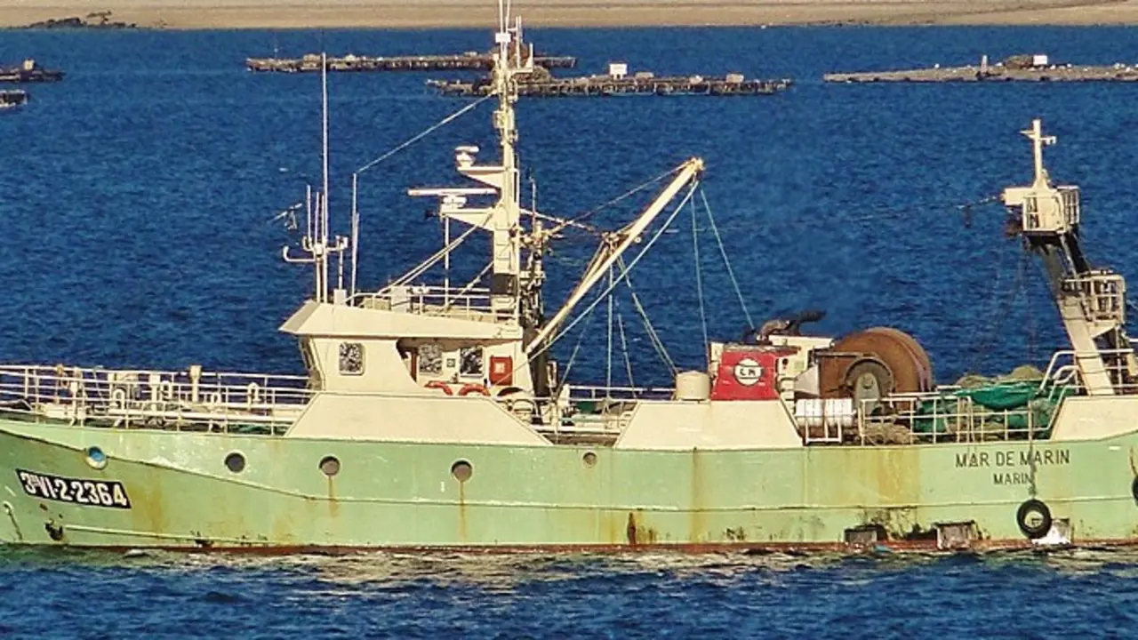 El pesquero Mar de Mar&iacute;n.
