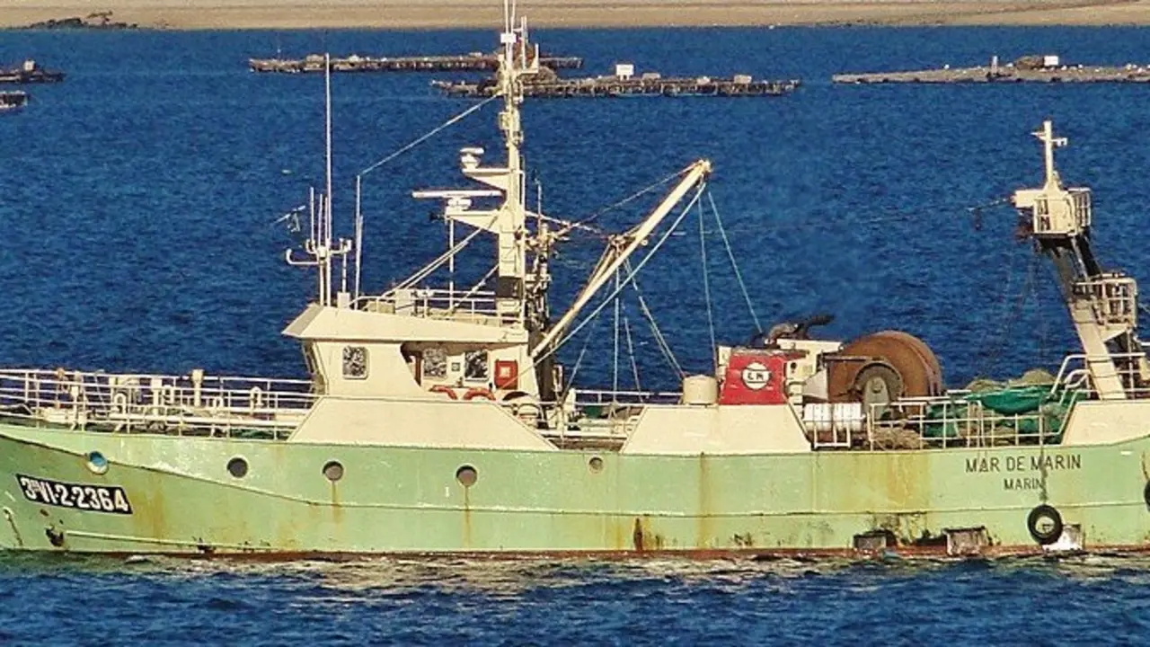 El pesquero Mar de Mar&iacute;n.