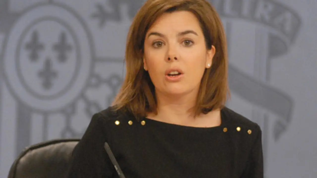Soraya S&aacute;enz de Santamar&iacute;a.