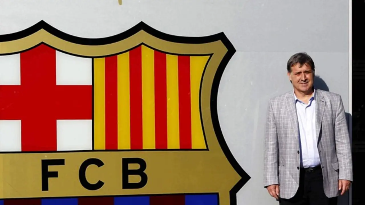 Tata Martino, entrenador del Bar&ccedil;a.