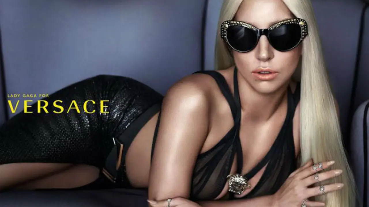 Lady Gaga Versace Gafas