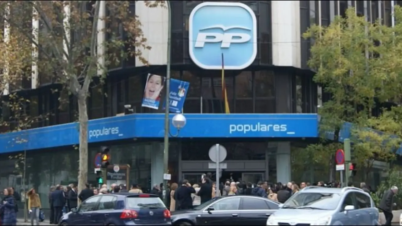 Sede del PP en Madrid