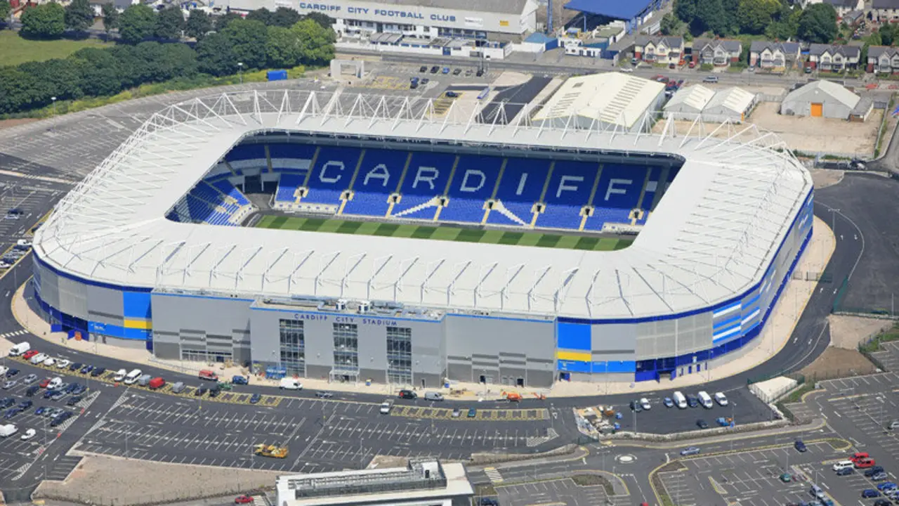 Estadio de Cardiff.