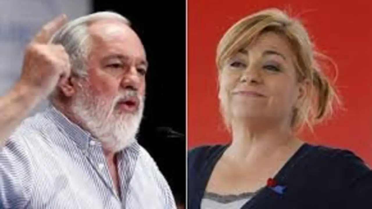 Aras Ca&ntilde;ete y Elena Valenciano 