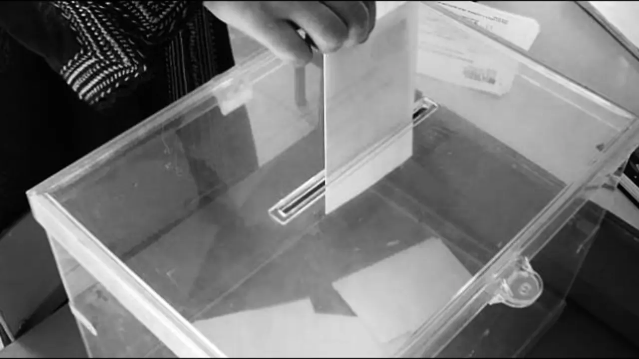 Urna electoral. 