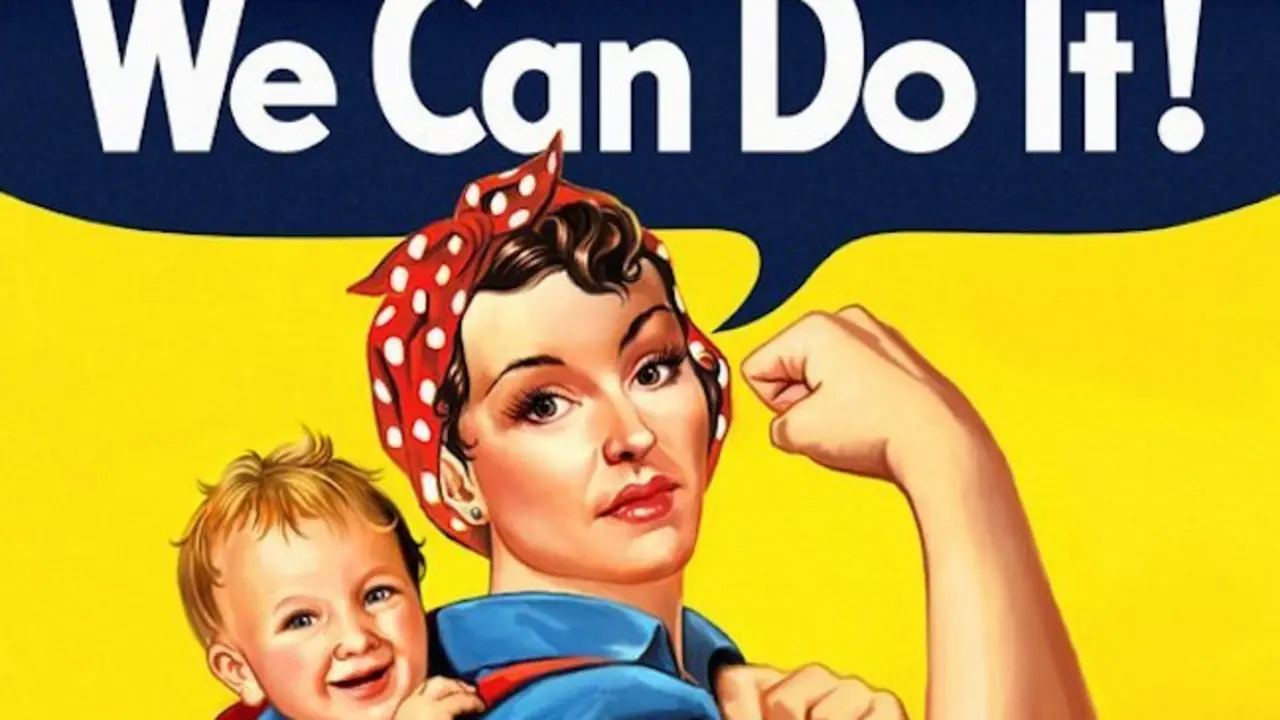 Cartel We Can Do It! customizado.