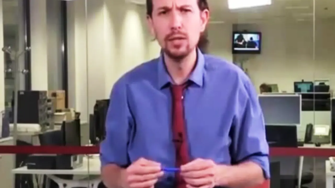 Pablo Iglesias, en su programa La Tuerca.