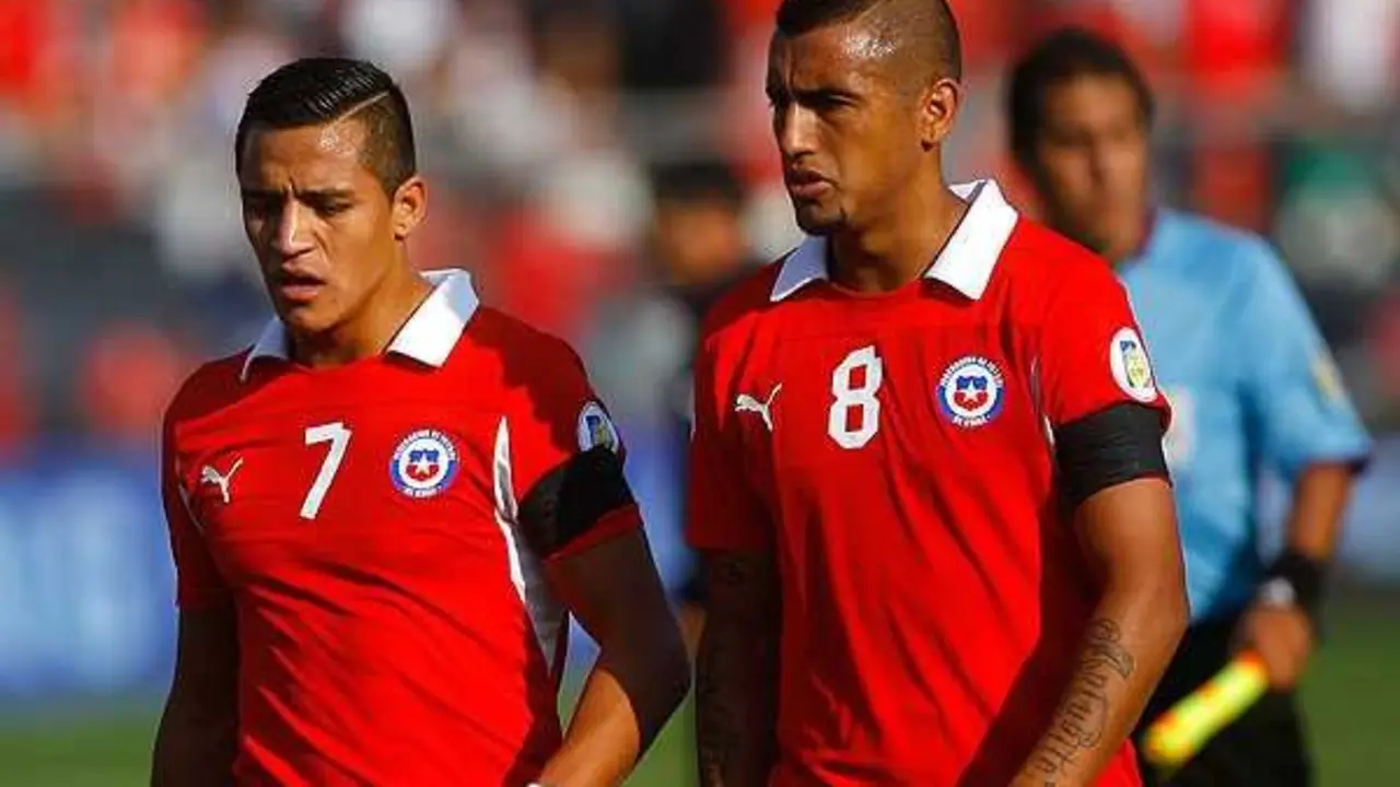 Alexis y Vidal son claves en La Roja.