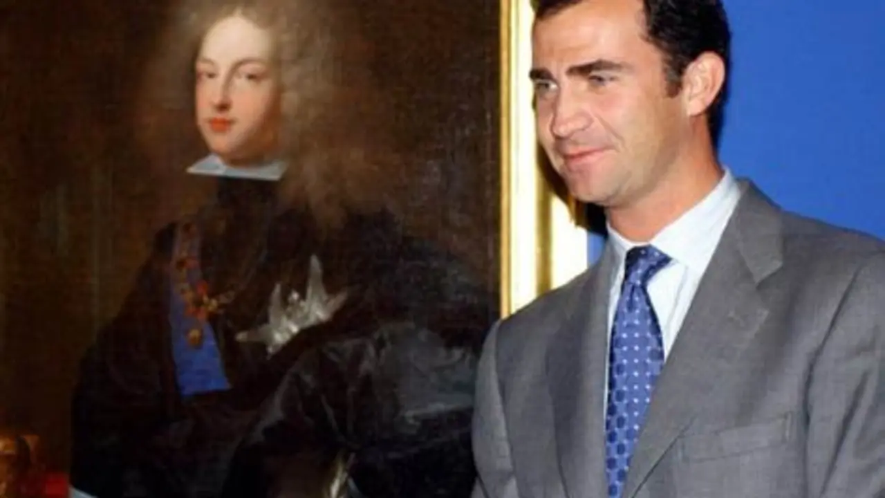 Felipe V y Felipe VI