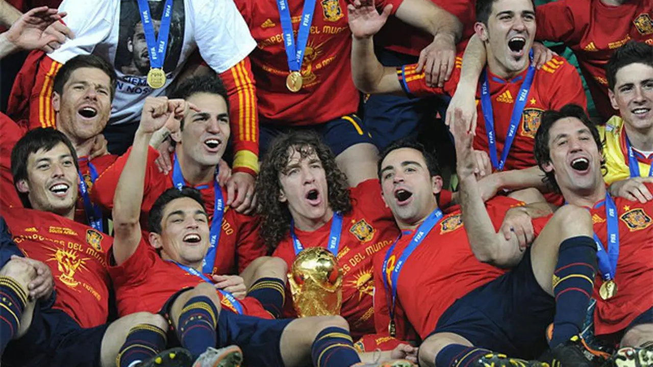 Espa&ntilde;a, campeona del mundo en 2010.