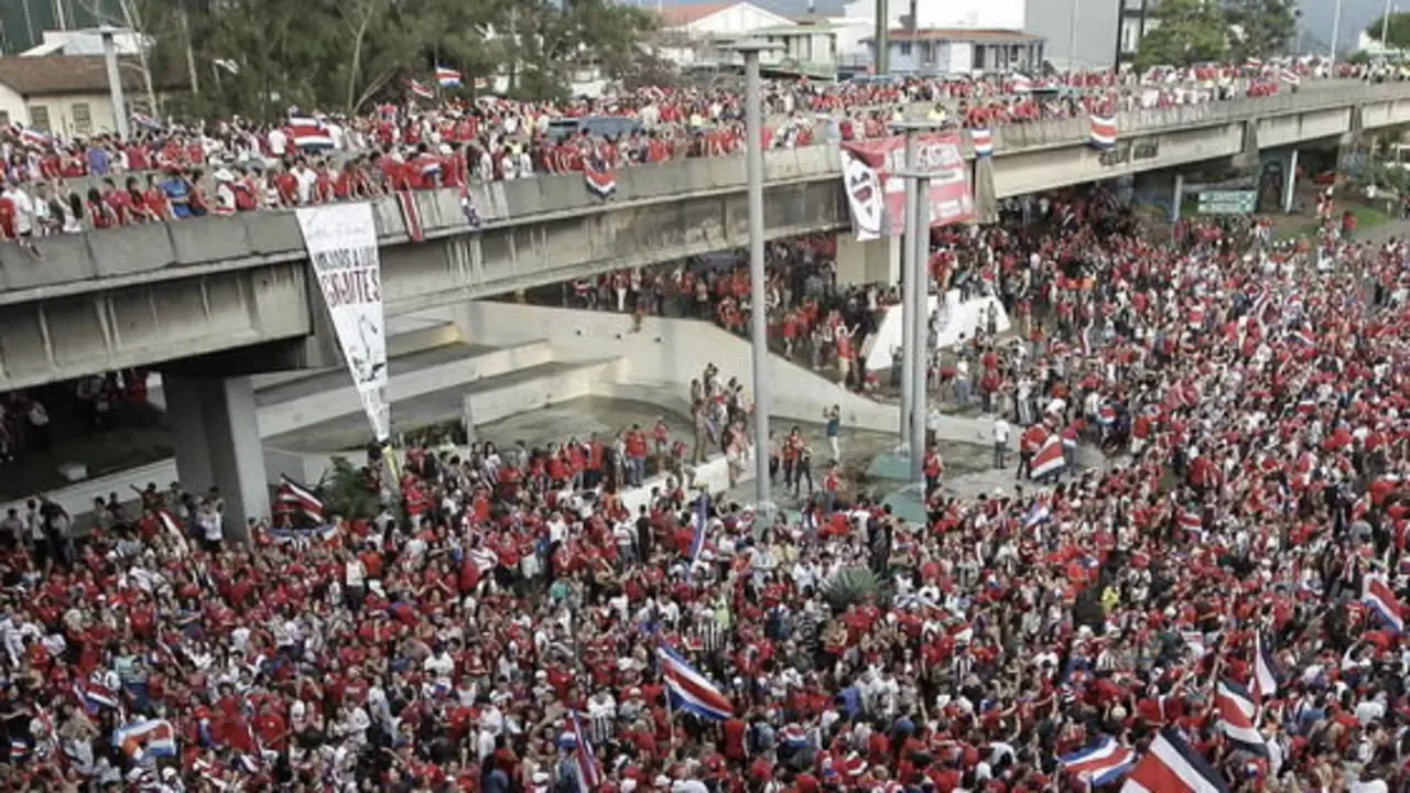 Aficionados de Costa Rica. / aldia.cr