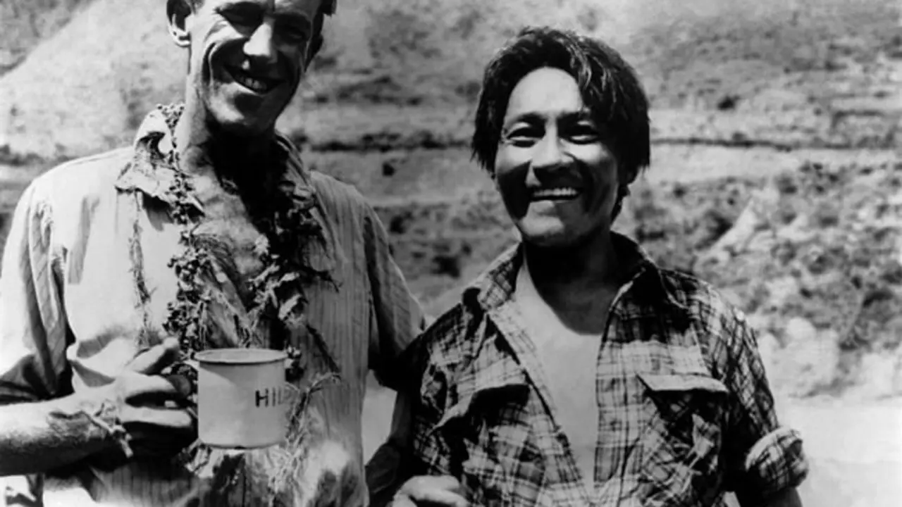Hillary y el sherpa Tensing Norgay. / blogs.fco.gov.uk