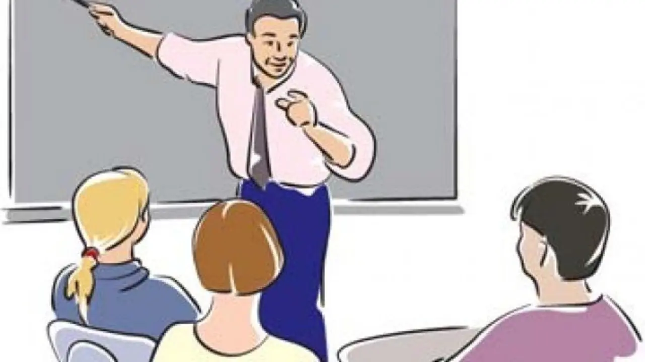 Un profesor. / blog.idioming.com