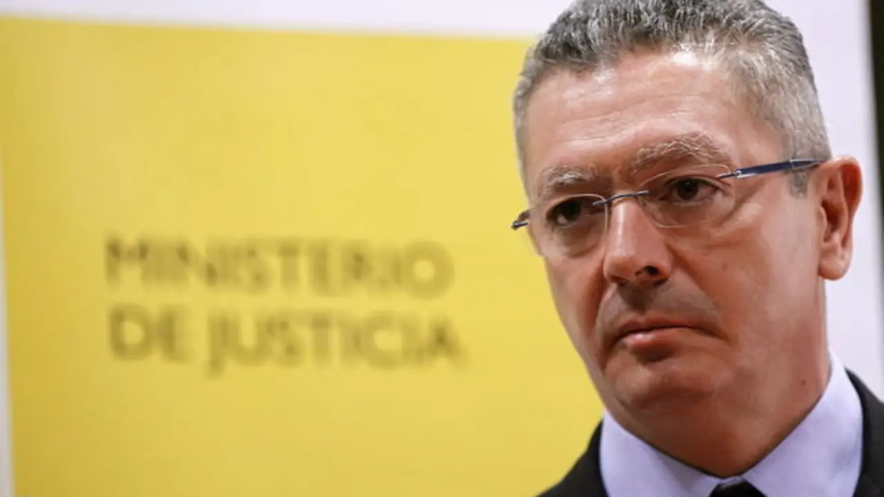 Alberto Ruiz Gallard&oacute;n, ex ministro de Justicia.
