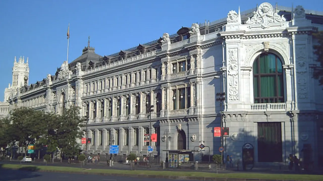 Sede central del Banco de Espa&ntilde;a, en Madrid. / Mundiario