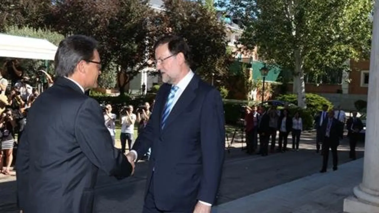 Mariano Rajoy y Artur Mas.