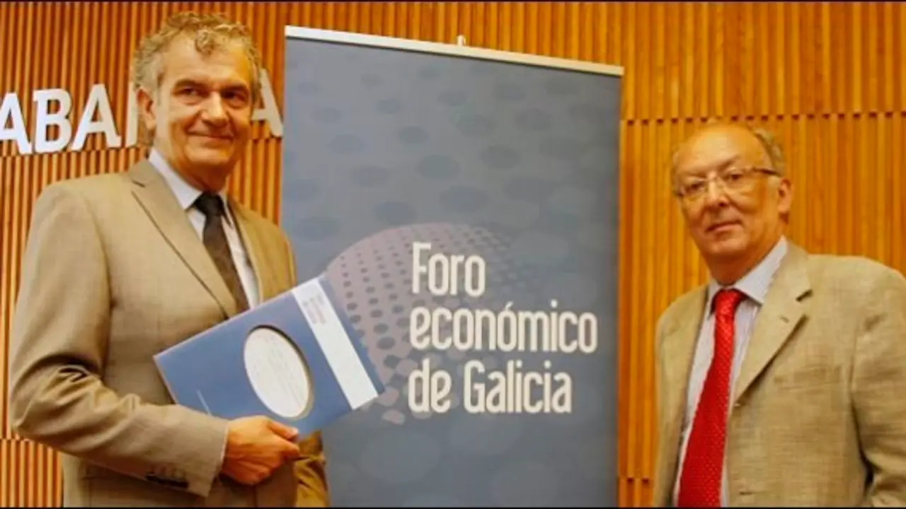 Fernando Gonz&aacute;lez Laxe y Jos&eacute; Luis G&oacute;mez. / Pere Ferr&iacute;n