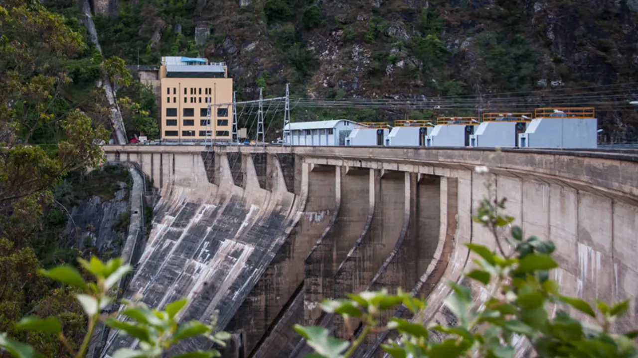 Embalse de Os Peares.
