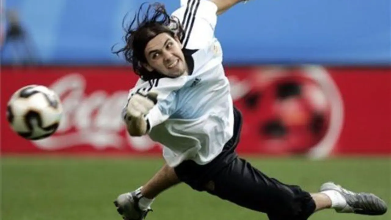 Germ&aacute;n Lux, portero del Deportivo.