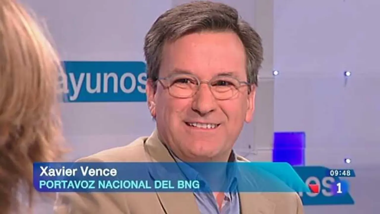 Xavier Vence, portavoz nacional del BNG.