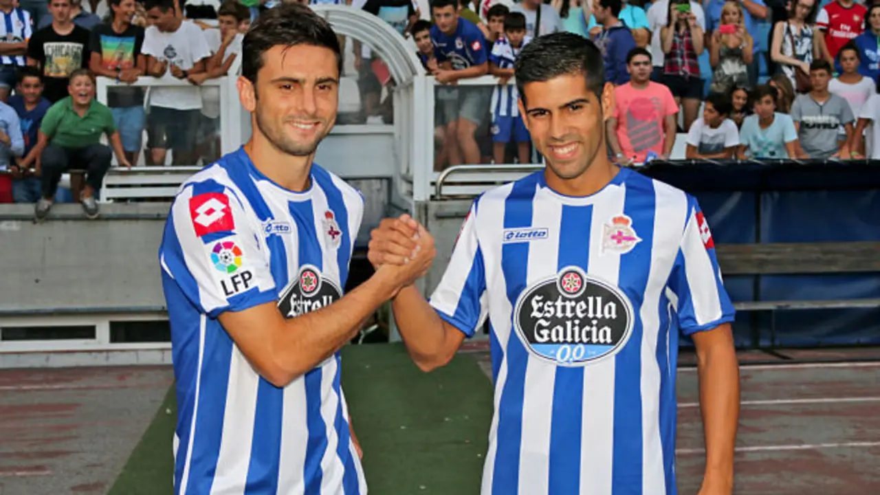 Postiga y Juanfran.