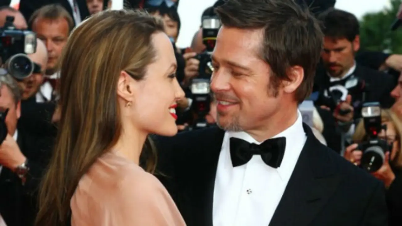Angelina Jolie y Brad Pitt.