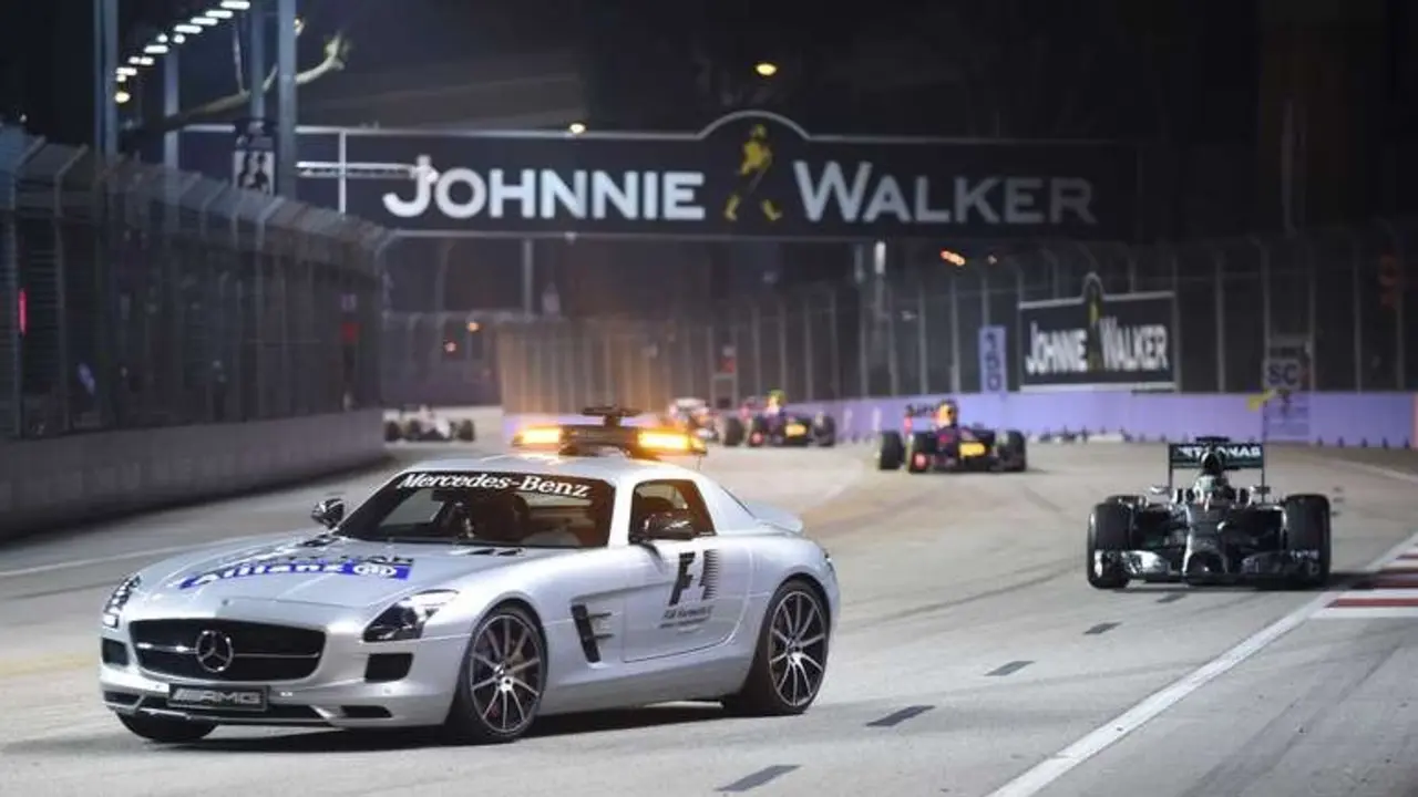 El coche de seguridad marcar&iacute;a el resultado final de la carrera/esportes.terra.com.br