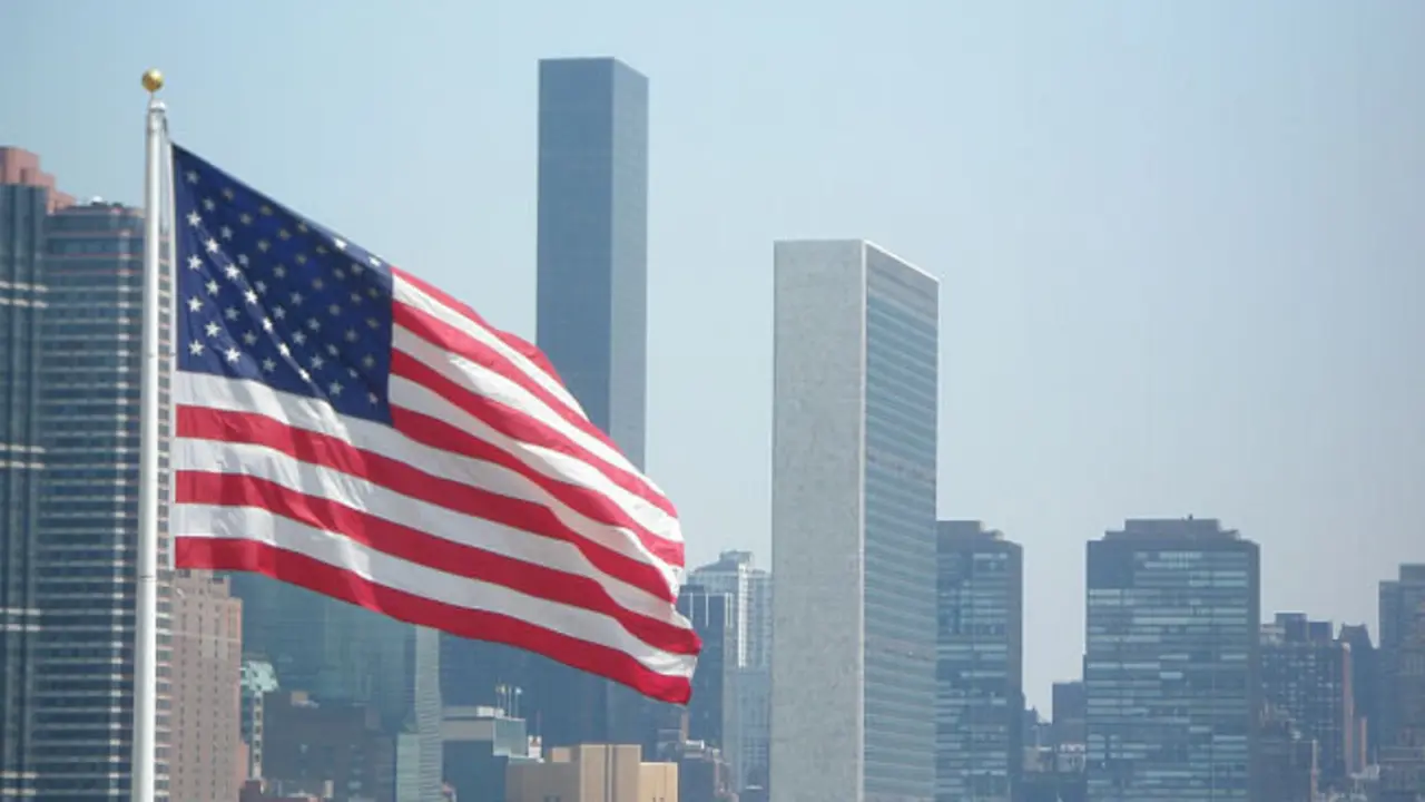 Bandera de Estados Unidos.