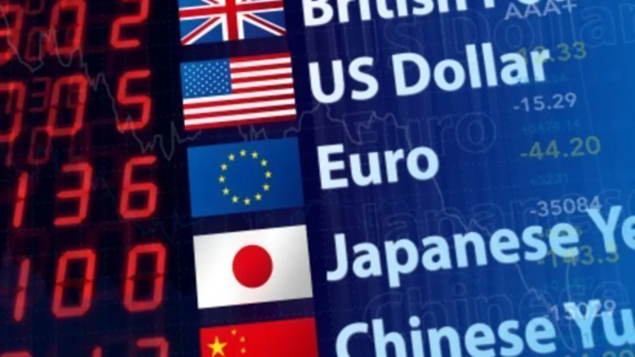 Divisas del mercado Forex.